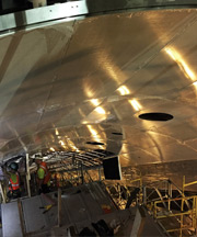 Stainless Steel Ceiling Designs